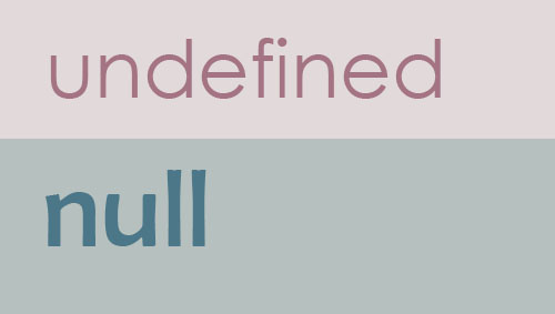 undefined和null的区别